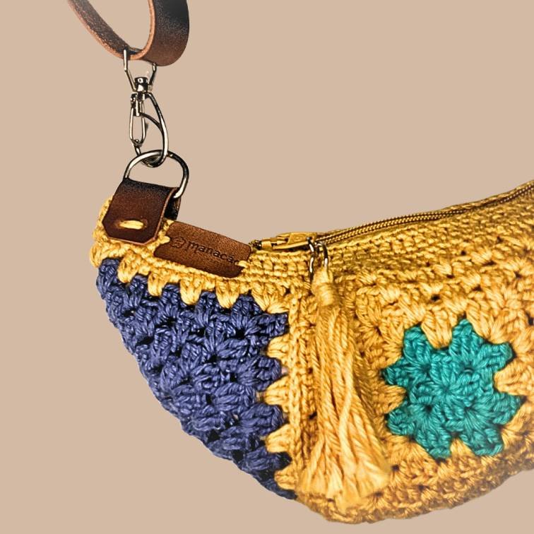 Pochete Mostarda & Blue