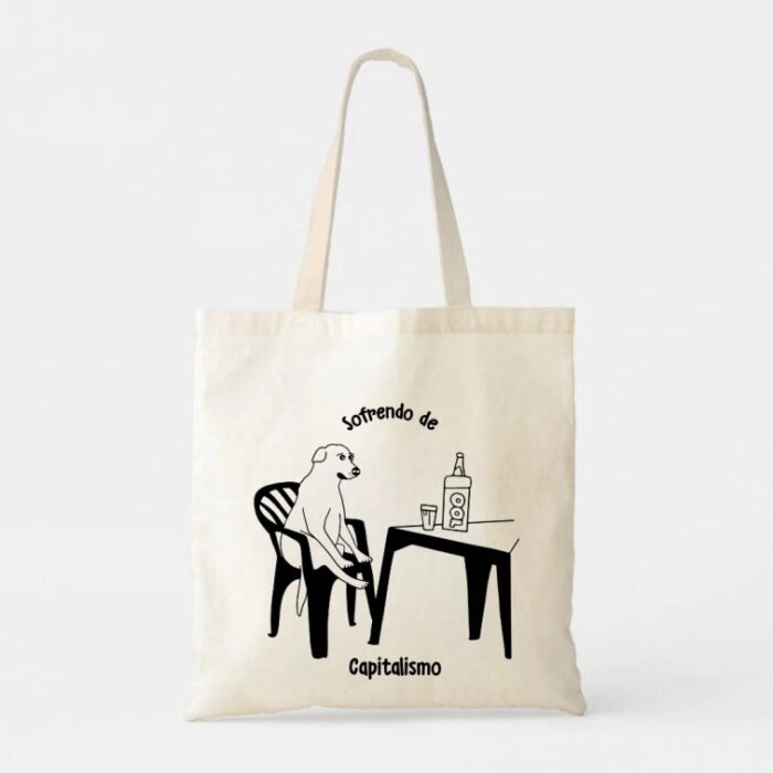 Ecobag Sofrendo de capitalismo