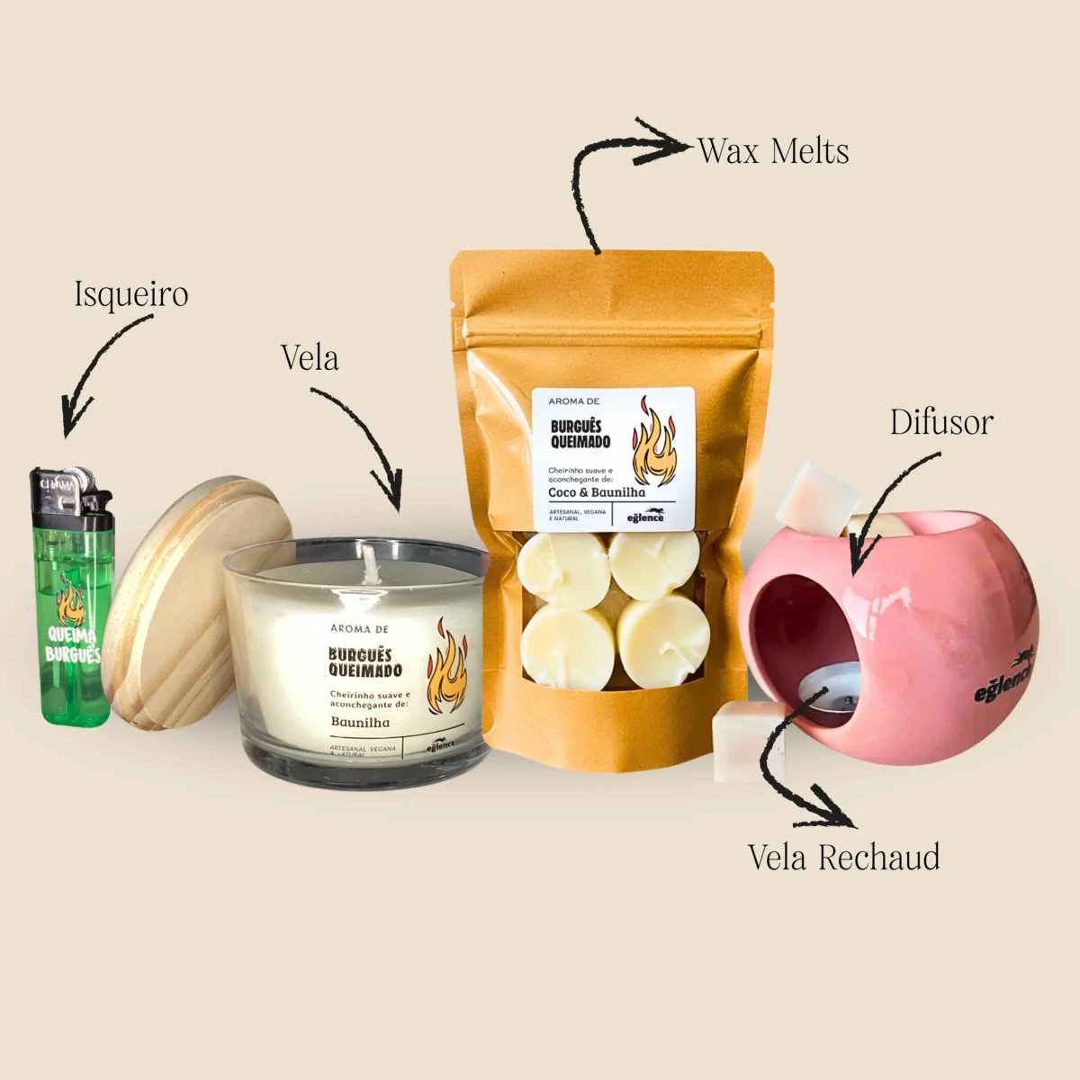 Super Kit Burguês queimado