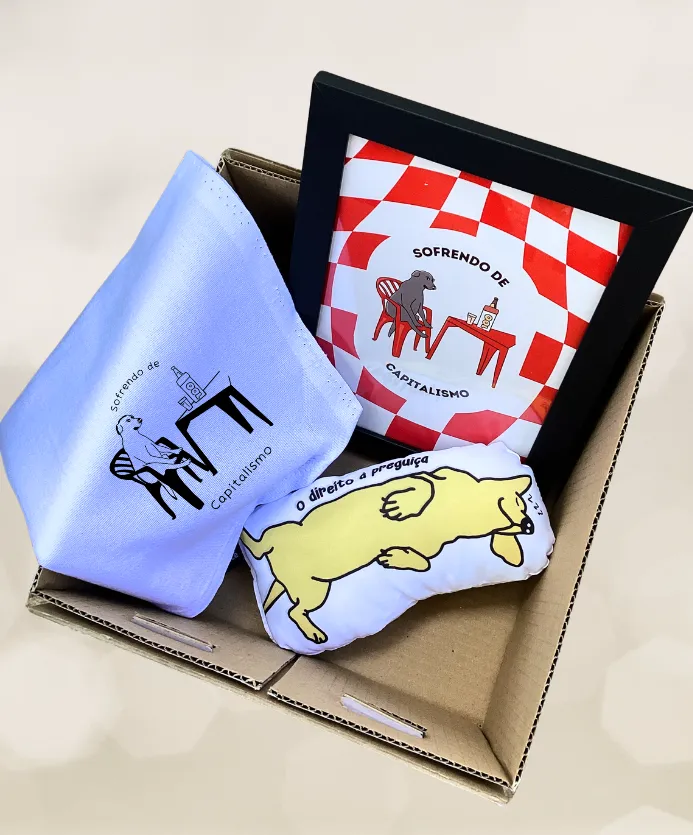 kit presente nunca sofrendo de capitalismo