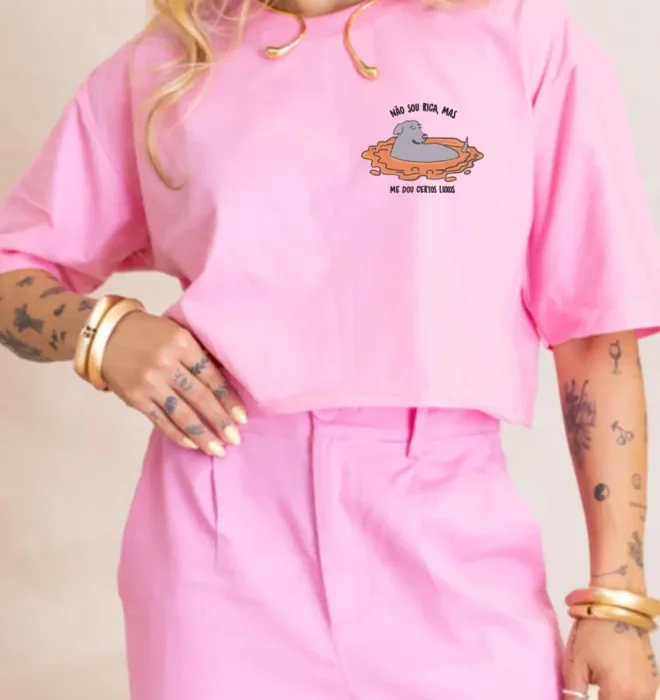 Cropped Max Certos Luxos