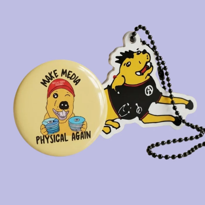 Chaveiro Muito Punk + PIN