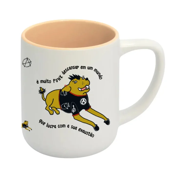 Caneca Cerâmica Muito Punk