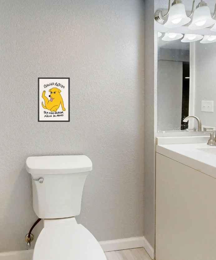 Quadro Banho rápido