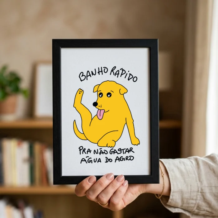 Quadro Banho rápido