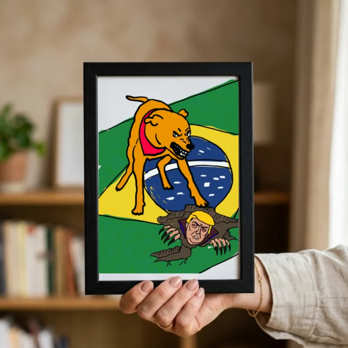 Quadro Brasil com S